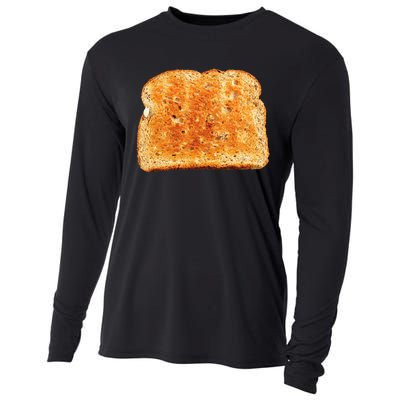 Toast Bread Costume Funny Cooling Performance Long Sleeve Crew