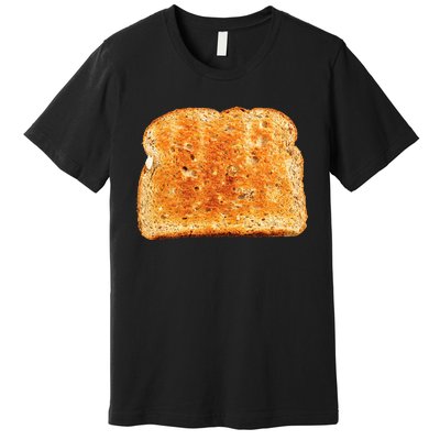 Toast Bread Costume Funny Premium T-Shirt