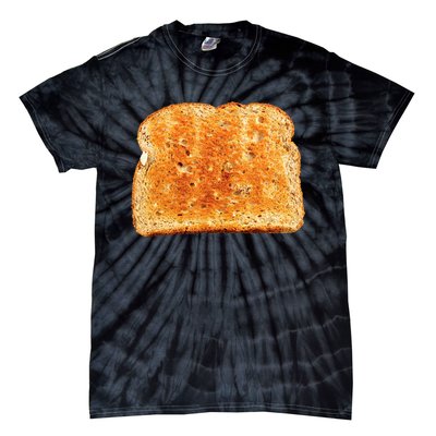 Toast Bread Costume Funny Tie-Dye T-Shirt