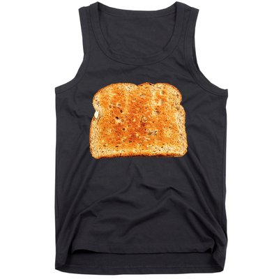 Toast Bread Costume Funny Tank Top