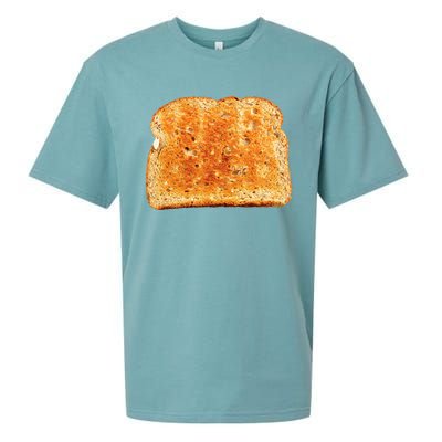 Toast Bread Costume Funny Sueded Cloud Jersey T-Shirt