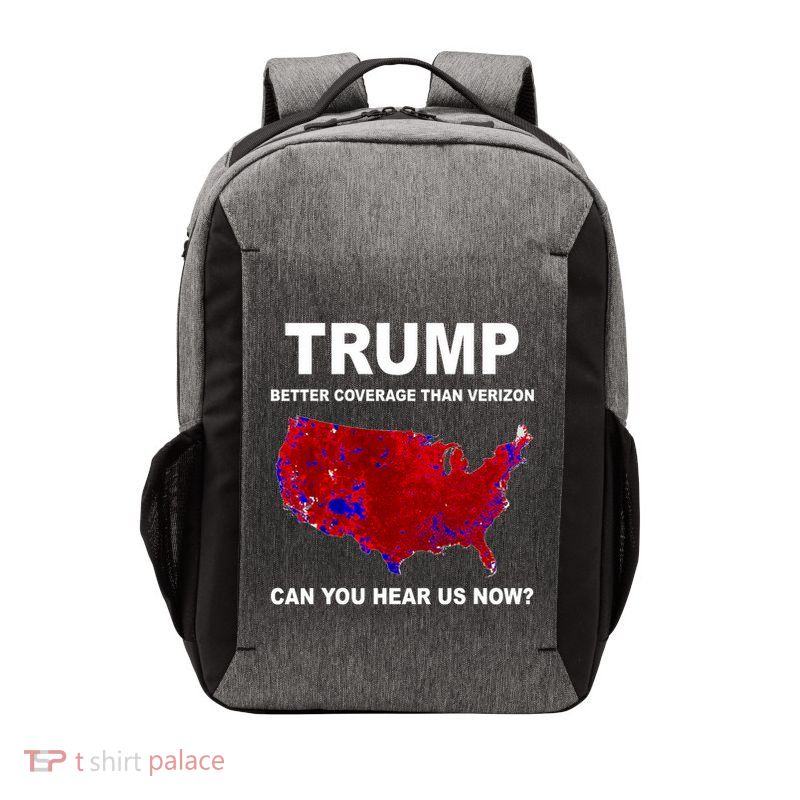 Trump Better Coverage Politics Vector Backpack