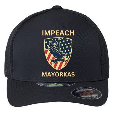 Texas Border Crisis Impeach Mayorkas Flexfit Unipanel Trucker Cap