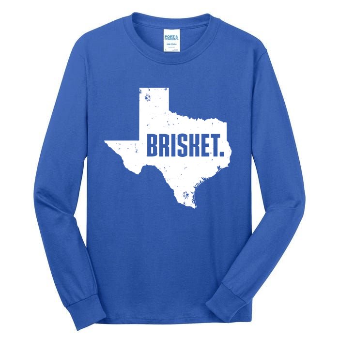 Texas Brisket Cute Grilled Bbq Brisket Gift Tall Long Sleeve T-Shirt