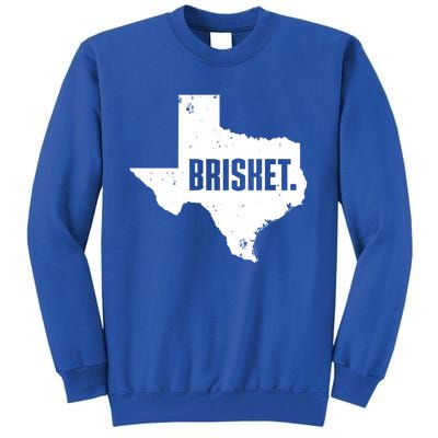 Texas Brisket Cute Grilled Bbq Brisket Gift Tall Sweatshirt