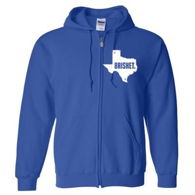 Texas Brisket Cute Grilled Bbq Brisket Gift Full Zip Hoodie