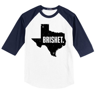 Texas Brisket Cute Grilled Bbq Brisket Gift Baseball Sleeve Shirt