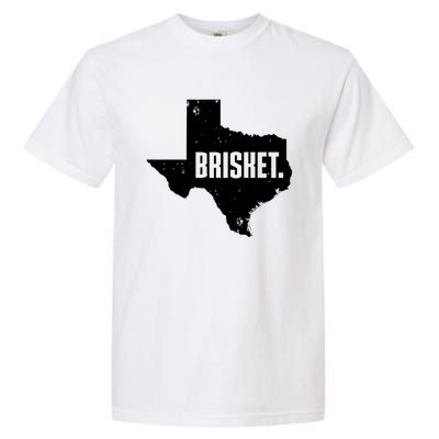 Texas Brisket Cute Grilled Bbq Brisket Gift Garment-Dyed Heavyweight T-Shirt