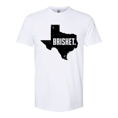 Texas Brisket Cute Grilled Bbq Brisket Gift Softstyle CVC T-Shirt