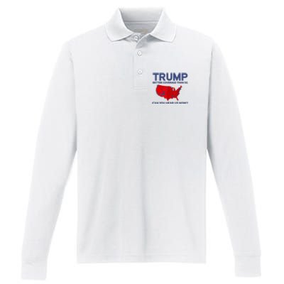 Trump Better Coverage Than 5g Can You Hear Us Now 2024 Performance Long Sleeve Polo