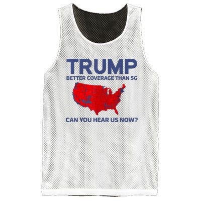 Trump Better Coverage Than 5g Can You Hear Us Now 2024 Mesh Reversible Basketball Jersey Tank