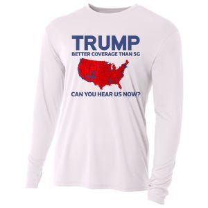 Trump Better Coverage Than 5g Can You Hear Us Now 2024 Cooling Performance Long Sleeve Crew