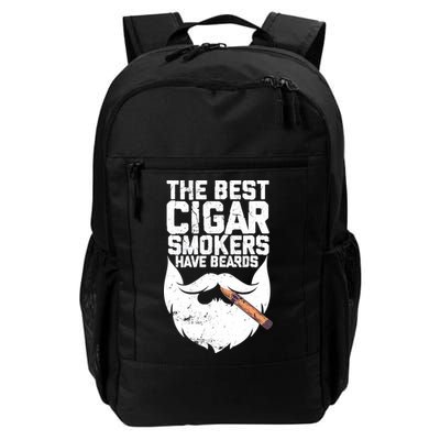 The Best Cigar Smokers Have Beards Cigar Bearded Dad Backpack