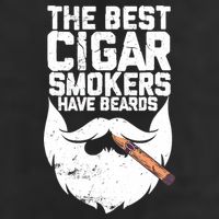 The Best Cigar Smokers Have Beards Cigar Bearded Dad Adult Drive Performance Visor