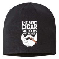 The Best Cigar Smokers Have Beards Cigar Bearded Dad Sustainable Beanie