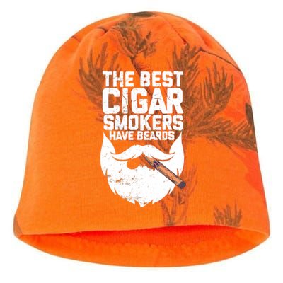 The Best Cigar Smokers Have Beards Cigar Bearded Dad Kati - Camo Knit Beanie