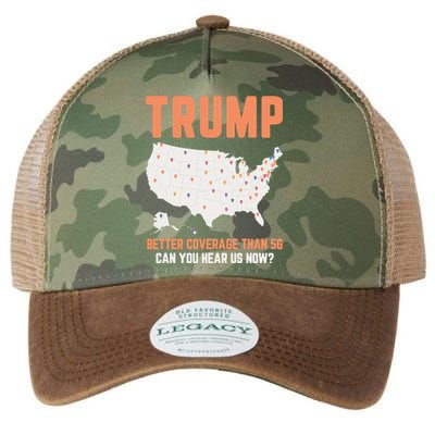 Trump Better Coverage Than 5g Can You Hear Us Now Legacy Tie Dye Trucker Hat