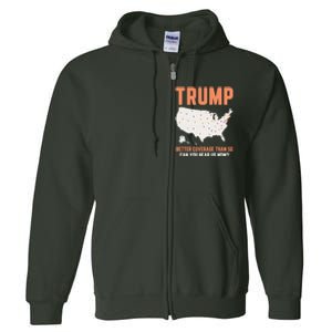 Trump Better Coverage Than 5g Can You Hear Us Now Full Zip Hoodie