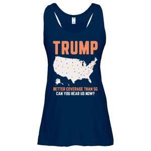 Trump Better Coverage Than 5g Can You Hear Us Now Ladies Essential Flowy Tank