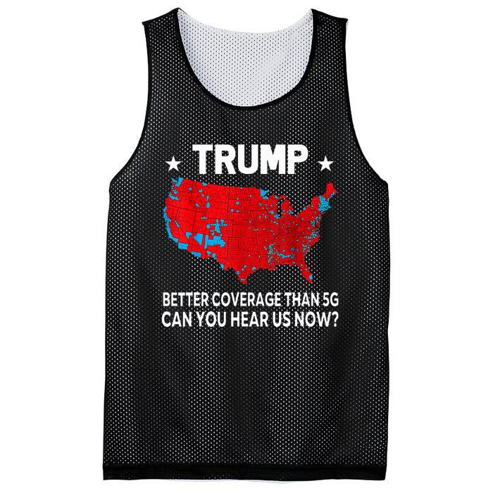 Trump Better Coverage Than 5g Can You Hear Us Now Mesh Reversible Basketball Jersey Tank