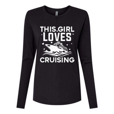 Travel Best Cruising Cruise Ship Lover Cruise Womens Cotton Relaxed Long Sleeve T-Shirt