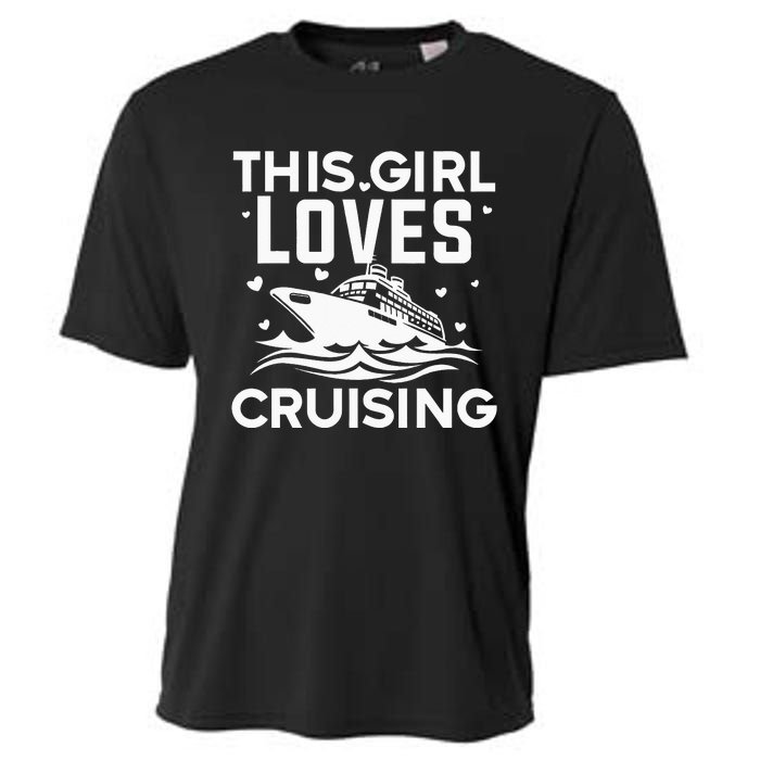 Travel Best Cruising Cruise Ship Lover Cruise Cooling Performance Crew T-Shirt