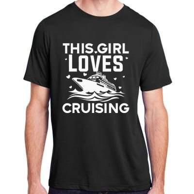 Travel Best Cruising Cruise Ship Lover Cruise Adult ChromaSoft Performance T-Shirt