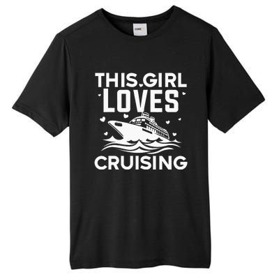 Travel Best Cruising Cruise Ship Lover Cruise Tall Fusion ChromaSoft Performance T-Shirt