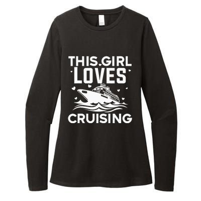 Travel Best Cruising Cruise Ship Lover Cruise Womens CVC Long Sleeve Shirt