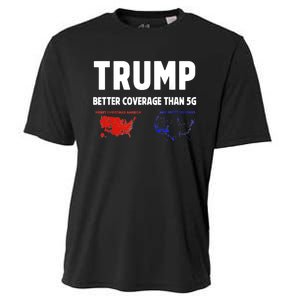 Trump Better Coverage Politics Funny Cooling Performance Crew T-Shirt