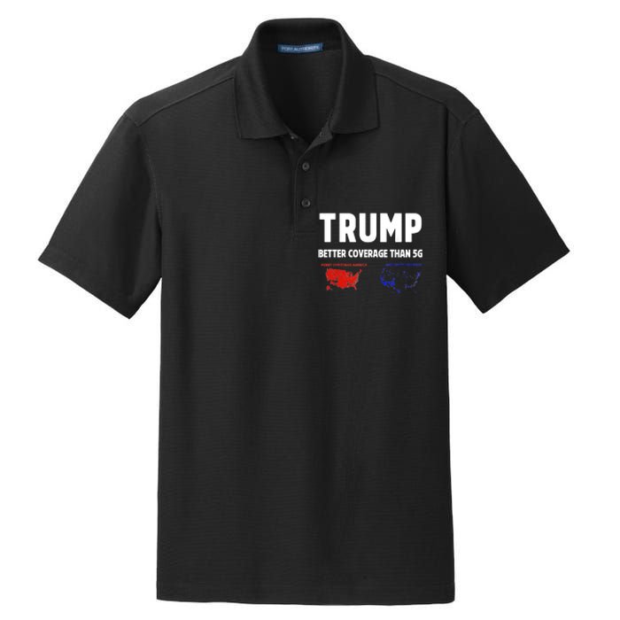 Trump Better Coverage Politics Funny Dry Zone Grid Polo