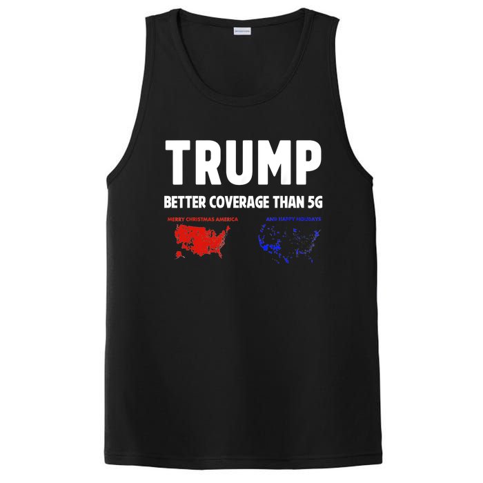 Trump Better Coverage Politics Funny PosiCharge Competitor Tank