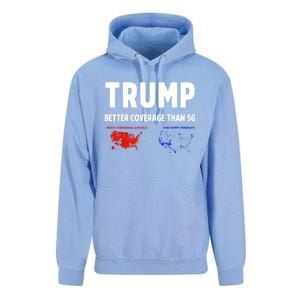 Trump Better Coverage Politics Funny Unisex Surf Hoodie