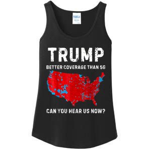 Trump Better Coverage Than 5g Can You Hear Us Now Retro Ladies Essential Tank