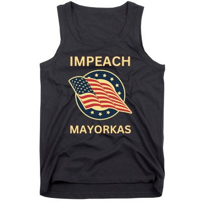 Texas Border Crisis Impeach Mayorkas Tank Top