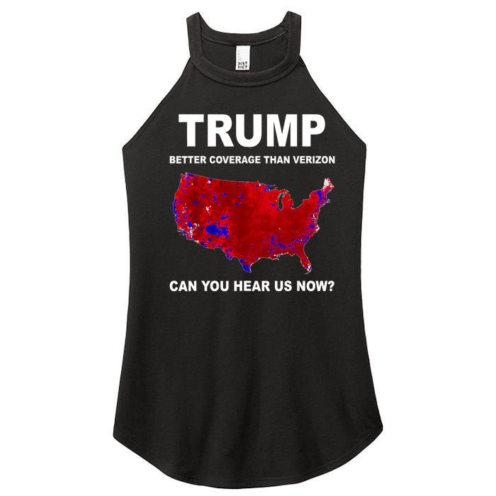 Trump Better Coverage Politics Women's Perfect Tri Rocker Tank