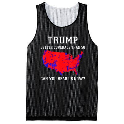 Trump Better Coverage Than 5g Can You Hear Us Now Election Map Mesh Reversible Basketball Jersey Tank