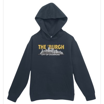 The Burgh City of Champions Retro Pittsburgh Urban Pullover Hoodie