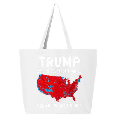 Trump Better Coverage Politics Funny 25L Jumbo Tote