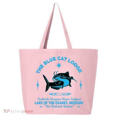 The Blue Cat Lodge Lake Of The Ozarks Missouri Classic Fish 25L Jumbo Tote