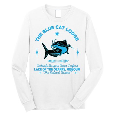 The Blue Cat Lodge Lake Of The Ozarks Missouri Classic Fish Long Sleeve Shirt