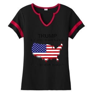 Trump Better Coverage Than 5g Can You Hear Us Now Politics Ladies Halftime Notch Neck Tee