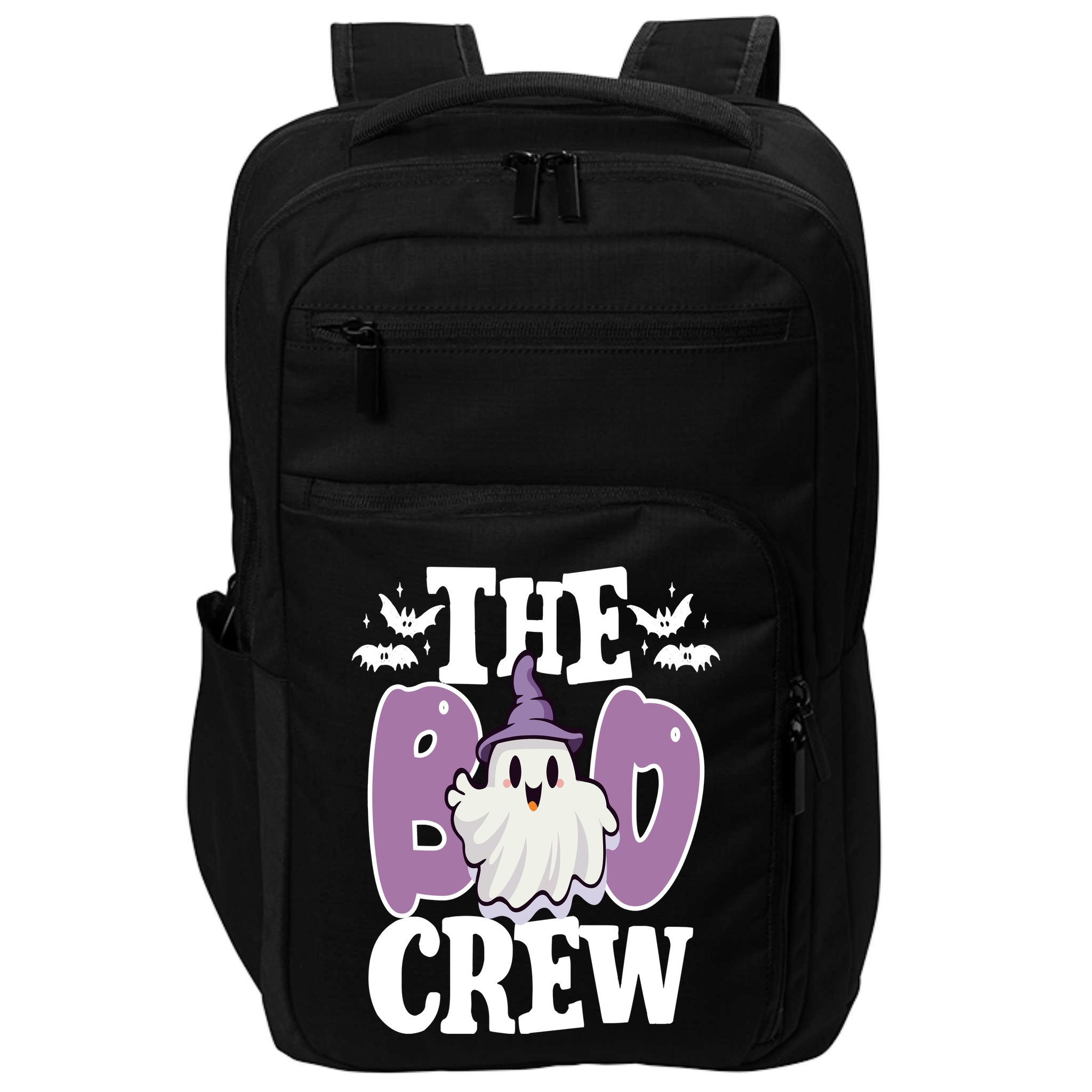 The Boo Crew Cute Halloween Ghost Impact Tech Backpack