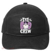 The Boo Crew Cute Halloween Ghost 7-Panel Snapback Hat