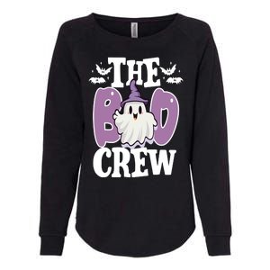 The Boo Crew Cute Halloween Ghost Womens California Wash Sweatshirt