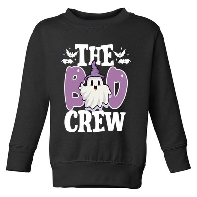 The Boo Crew Cute Halloween Ghost Toddler Sweatshirt