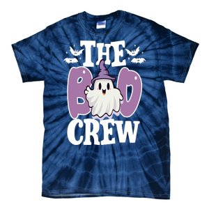 The Boo Crew Cute Halloween Ghost Tie-Dye T-Shirt