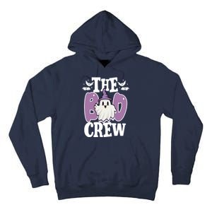 The Boo Crew Cute Halloween Ghost Tall Hoodie