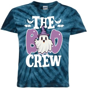 The Boo Crew Cute Halloween Ghost Kids Tie-Dye T-Shirt