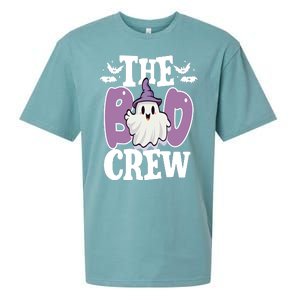 The Boo Crew Cute Halloween Ghost Sueded Cloud Jersey T-Shirt